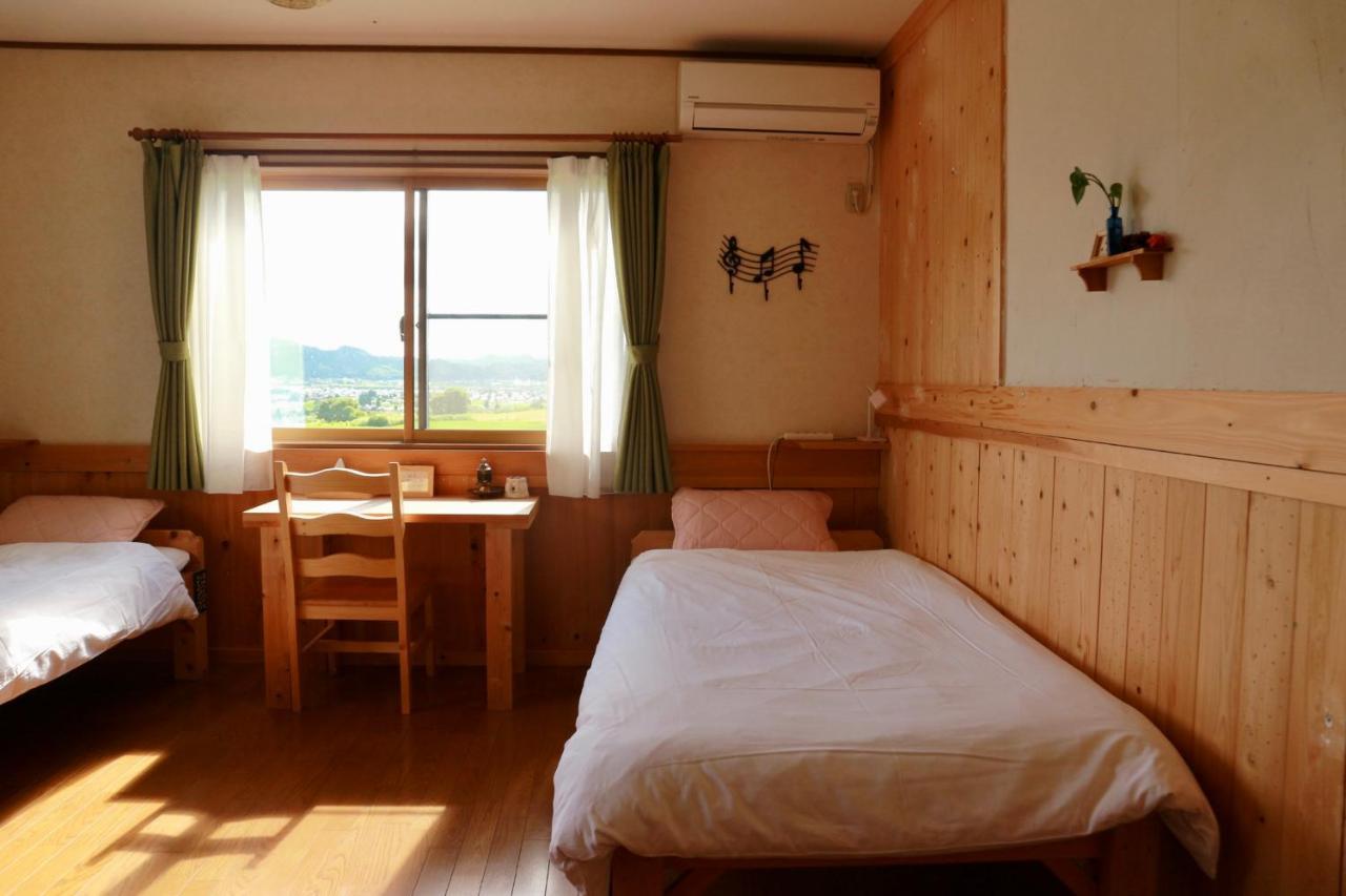 Azumino Backpackers 山の風 Hotel Matsukawa Luaran gambar