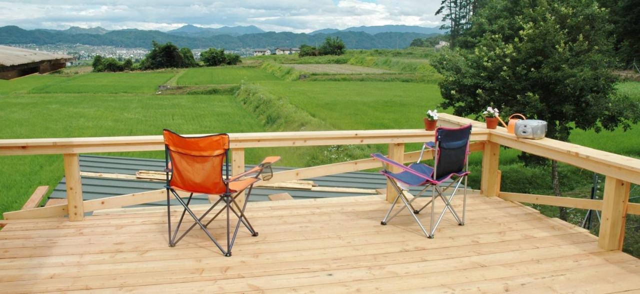 Azumino Backpackers 山の風 Hotel Matsukawa Luaran gambar