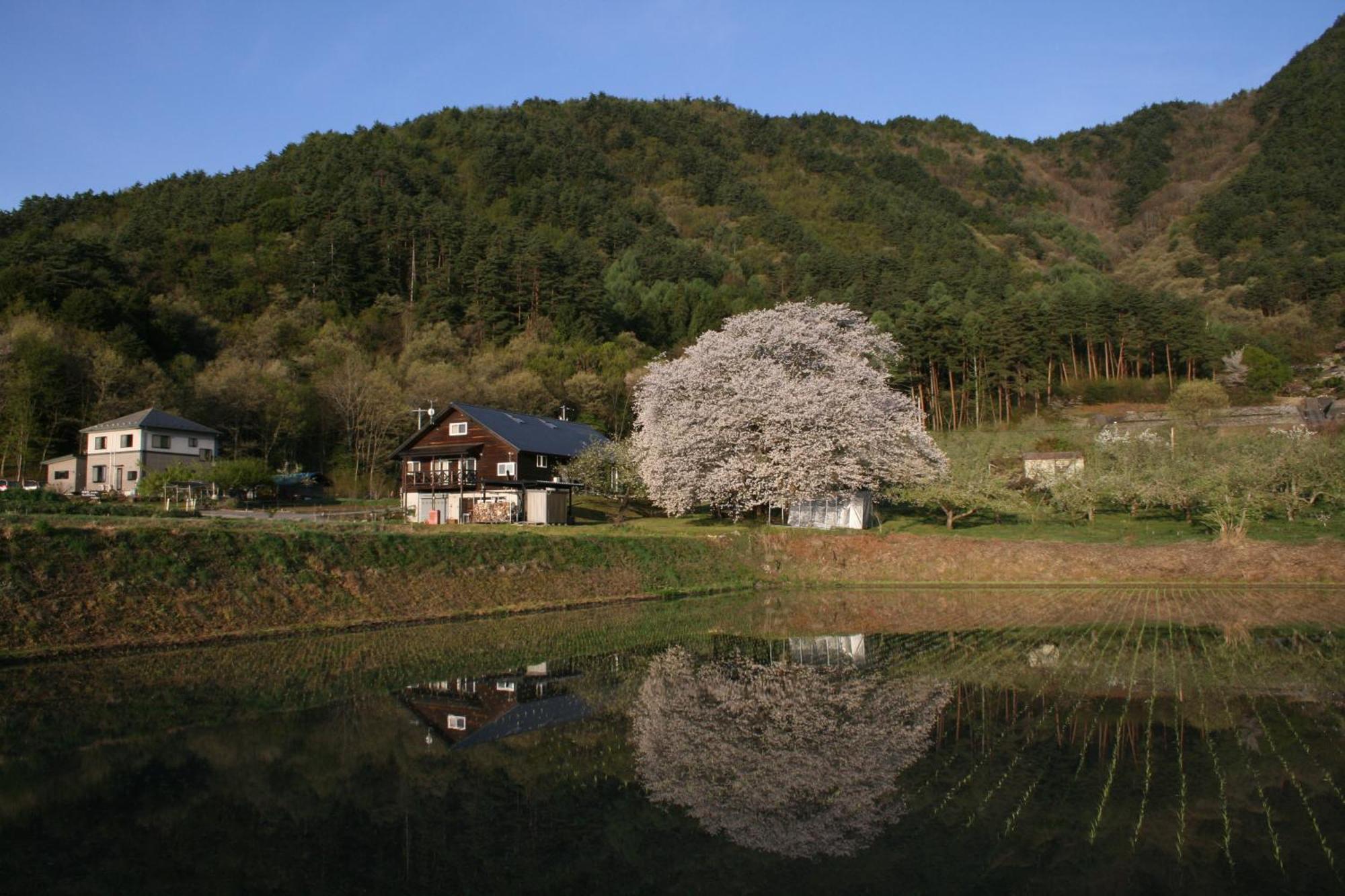 Azumino Backpackers 山の風 Hotel Matsukawa Luaran gambar