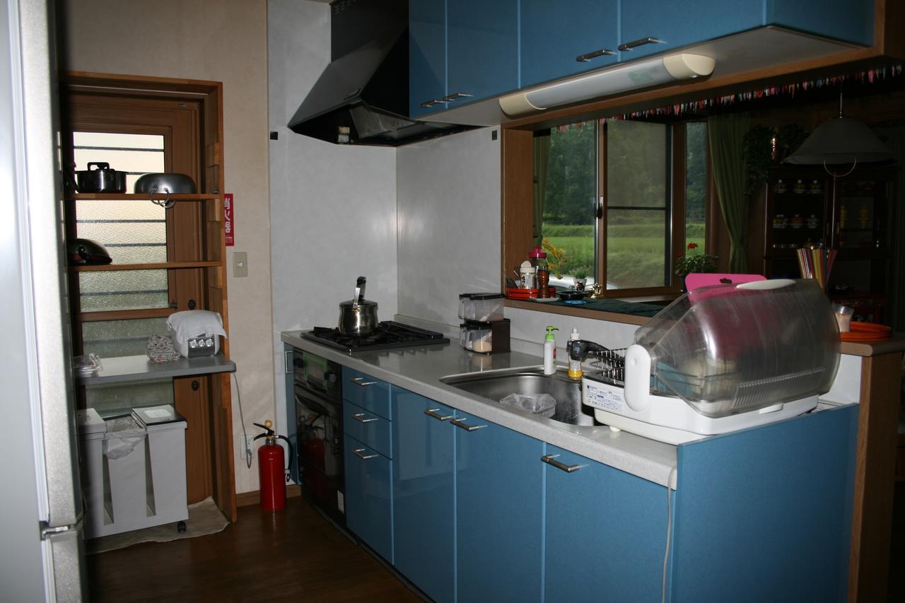 Azumino Backpackers 山の風 Hotel Matsukawa Luaran gambar