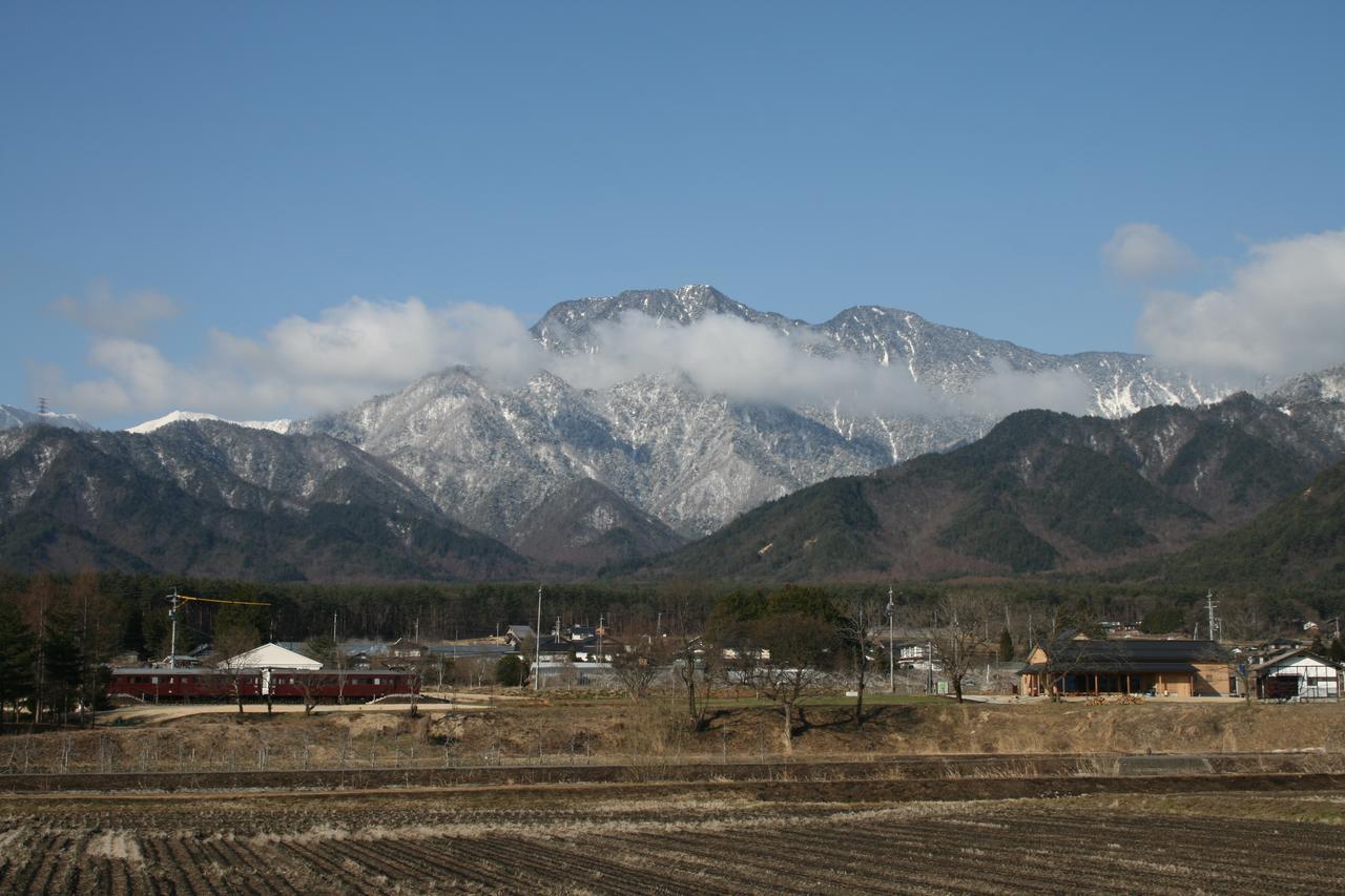 Azumino Backpackers 山の風 Hotel Matsukawa Luaran gambar