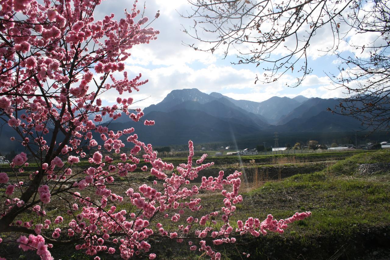 Azumino Backpackers 山の風 Hotel Matsukawa Luaran gambar