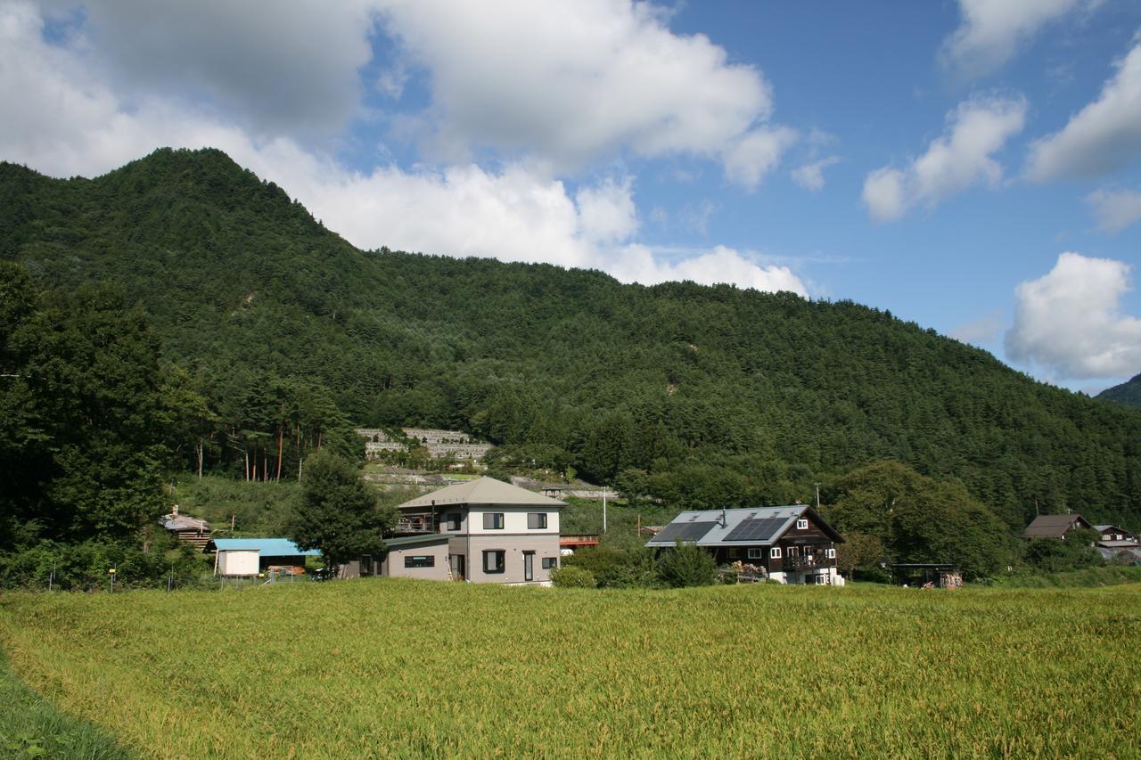 Azumino Backpackers 山の風 Hotel Matsukawa Luaran gambar